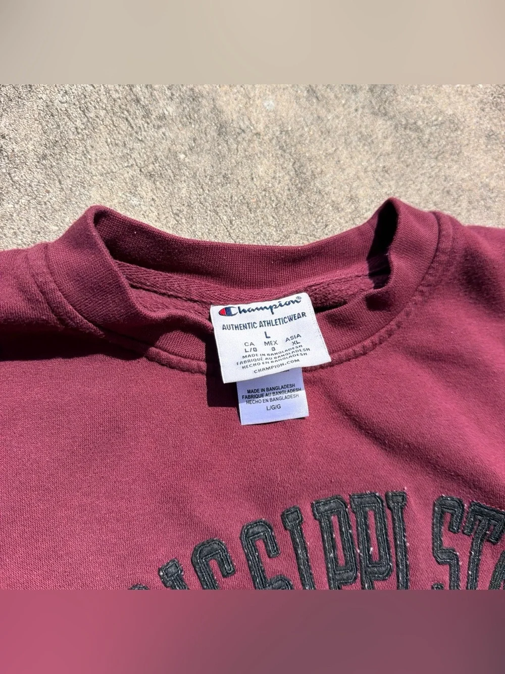 Champion Mississippi State Bulldogs Crewneck Sweatshirt